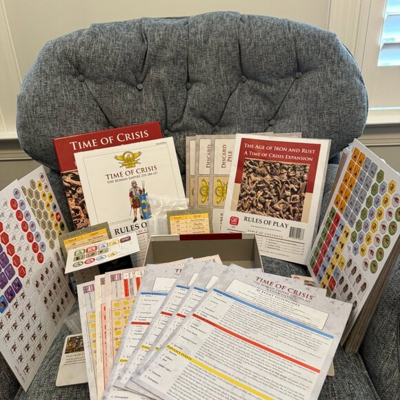 Time of Crisis: The Roman Empire in Turmoil, 235-284 AD (open, unpunched) GMT - Picture 9 of 16